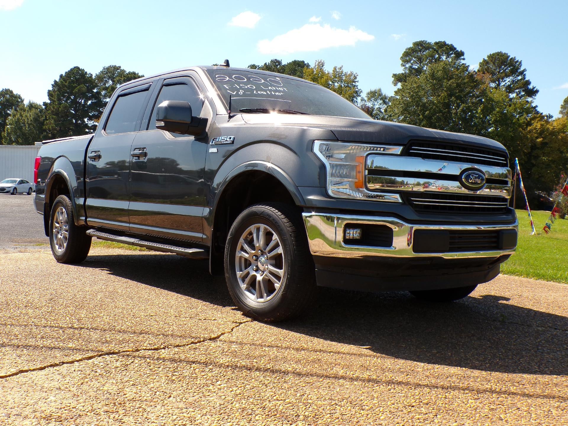 2020 Ford F-150 XL in Gray — front three-quarter view